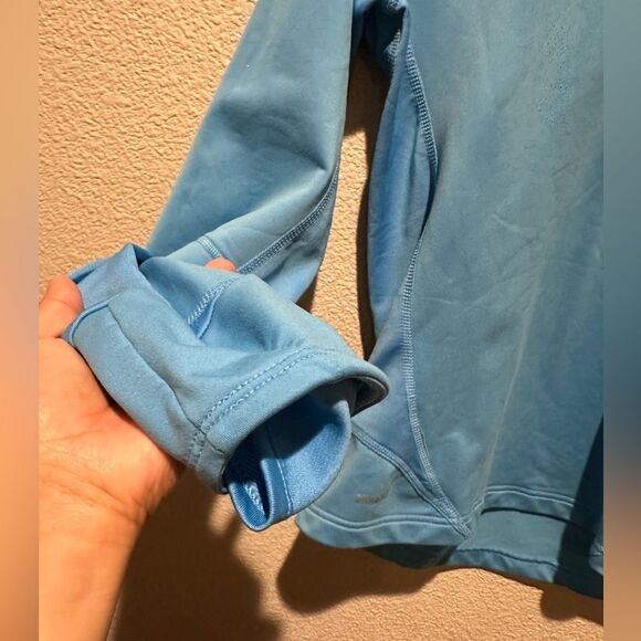 Nike Running Women's Long Sleeve Quarter Zip Pullover W/ Thumb Hole Size M - Picture 3 of 11